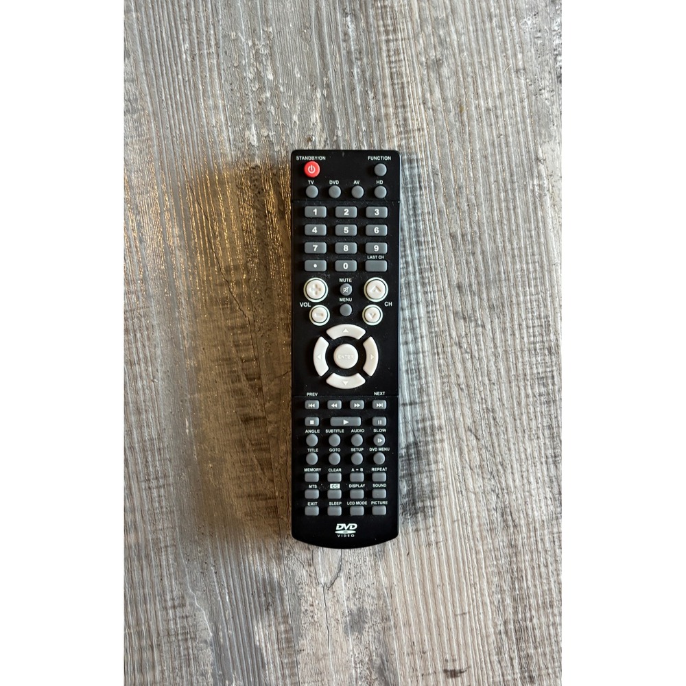 Universal Replacement DVD Video Player Remote Control Black Multi Function